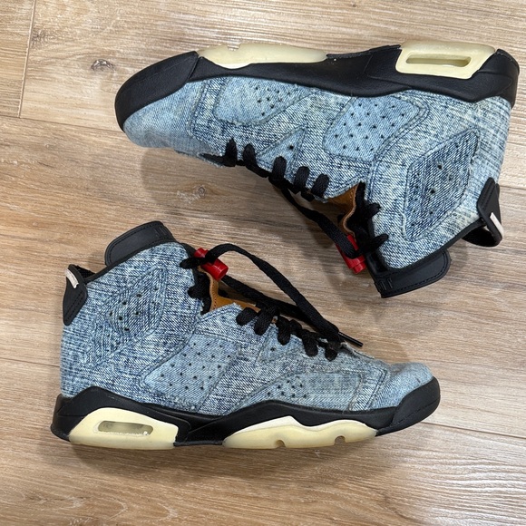 nike air jordan 6 retro washed denim